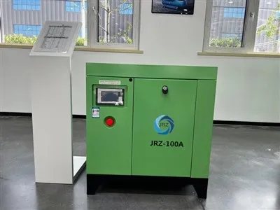 JRZ-100AZ/0.8 vienpakāpes jaudas frekvences skrūvējamais gaisa kompresors 12,6 m3/min 75KW 82±2dB(A)